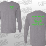 FOREVER.FRIEND.logo.sleeves.8400.hthr.grey.long or short